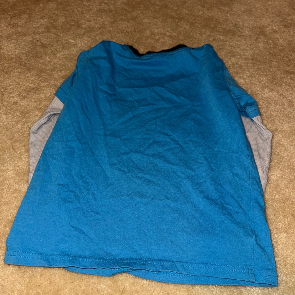Puma Boys' Shirt in Blue and Black - Picture 4 of 4